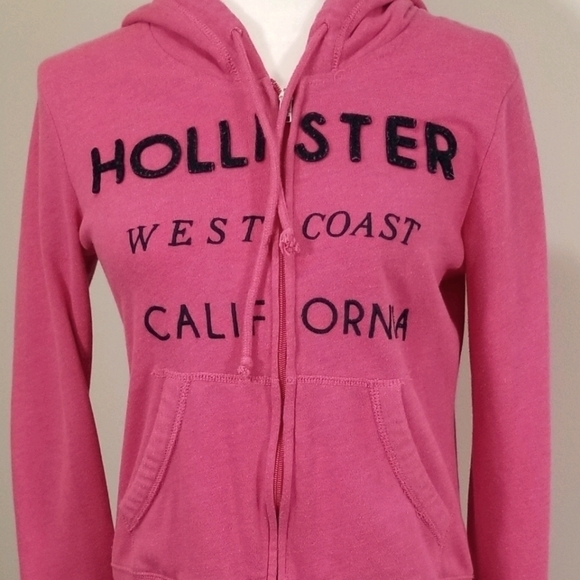 Hollister West Coast California Ladies Hoodie - Picture 4 of 7
